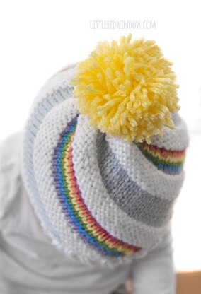 Rainbow Swirl Hat