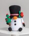 Snowman Gnome with Christmas tree