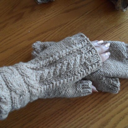 Willow Bark Mitts