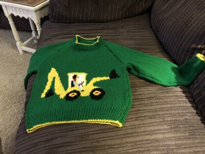 Child’s digger jumper