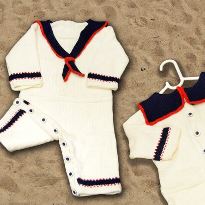 Ahoy! Baby Sailor Onesie Romper