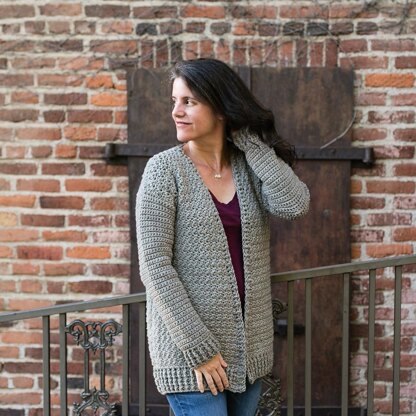 Maylee Cardigan Crochet pattern by Jen Dwyer | LoveCrafts