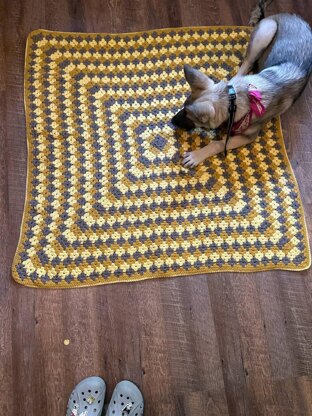 Granny Diamond Blanket