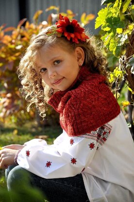 Fanciful Flower Snood