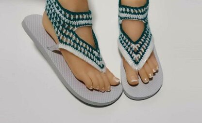 Crochet Flip Flop Sandals