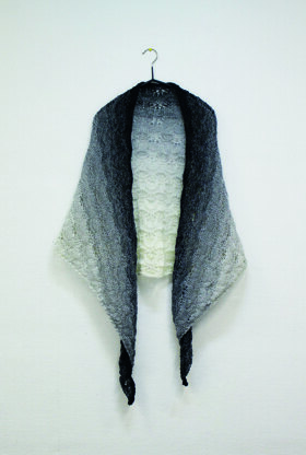 Lacy Shawl in Bergere de France Unic - Downloadable PDF