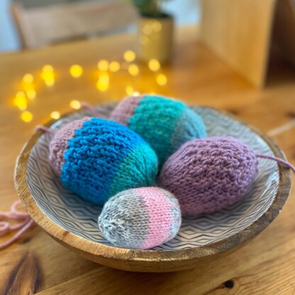 Easter Egg Toy Knitting Pattern