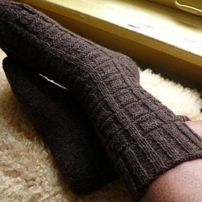 So Square Sock - knitting pattern