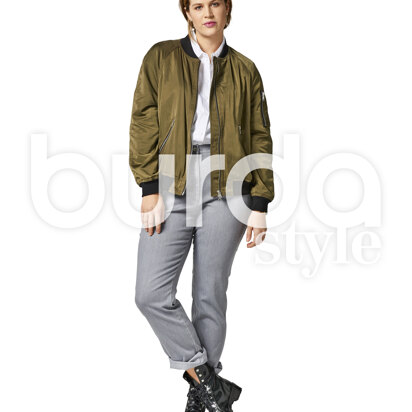 Burda Style Pattern 6489 Women’s Jacket - Size 18-32
