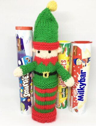 Christmas Elf Smartie tube, chocolate orange etc