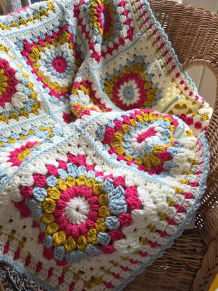 Spring Flora Blanket