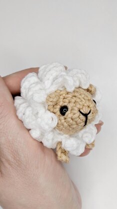 Crochet sheep pattern.