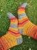 Swirls and Stripes socks