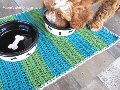 Dog Bowl Mat