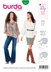 Burda Style Misses' Blouse â€“ Carmen Blouse â€“ Drawstring Neckline B6227 - Paper Pattern, Size 8-18