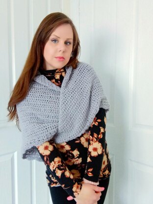 Crochet Katrine Highland Sontag Shawl Pattern