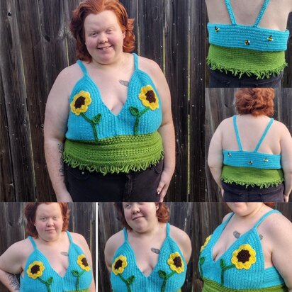 Summer Fields Crochet Top