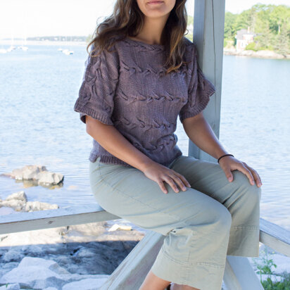 Lilacs House in Manos del Uruguay Silk Blend - 2020LJ-2 - Downloadable PDF