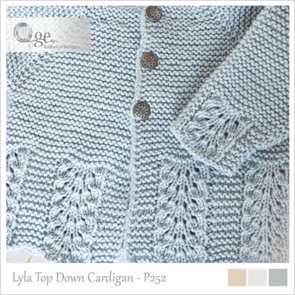 Lyla Top Down Cardigan - P252