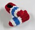 2-Striped Slippers for Adults and Children 6-8 years