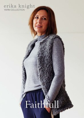 Faithfull Vest in Erika Knight Fur Wool - Downloadable PDF