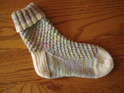 Rippled Boot Socks