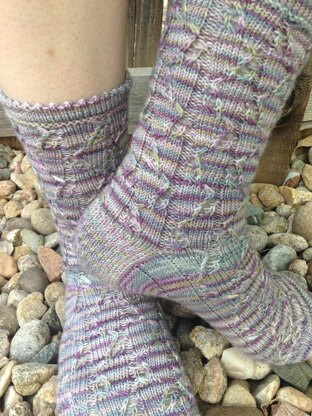 Knotted String Socks