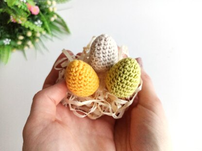 Easter eggs crochet pattern