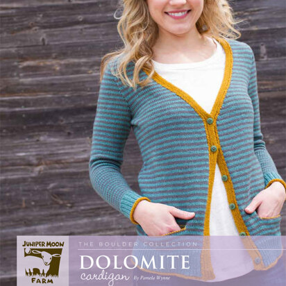 Dolomite Cardigan in Juniper Moon Farm Tenzing - J28 - 03 - Downloadable PDF