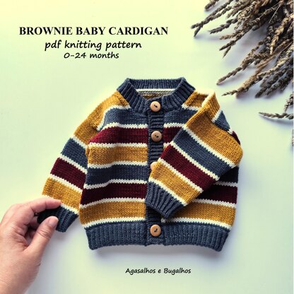 Brownie Baby Cardigan | 0-24 months
