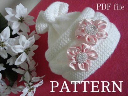 Pattern Knitting Baby Hat Newborn Hat