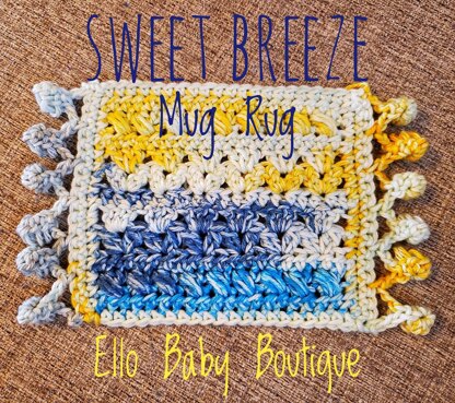 Sweet Breeze Mug Rug