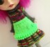 Frilly Pinny for Blythe doll