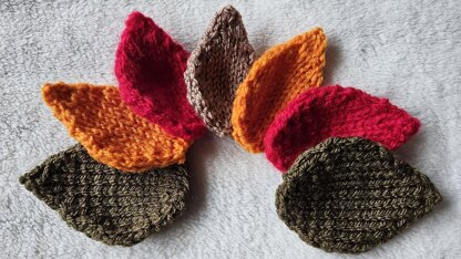 Knitted Leaves