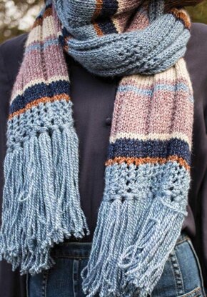 Aini Scarf in Berroco Ginkgo - 376-2 PDF