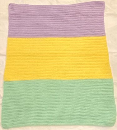 Striped Baby Blanket