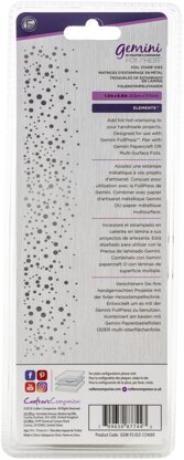 Crafter's Companion Gemini Foilpress Stamp Die Elements - Confetti Border