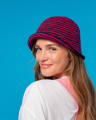 Paintbox Yarns Happy Camper Bucket Hat PDF (Free)