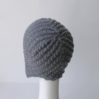 Herringbone Rib Aviator Hat