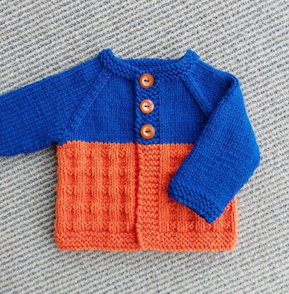 Charlie baby cardigan