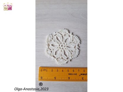 Openwork antique flower