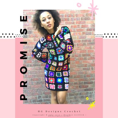 Promise - a granny square dress