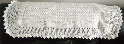 Elegant Christening Shawl