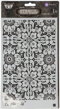 Prima Marketing Stencil 6"X9" - Ornate Lace