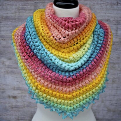 Spring Me Forward Triangle Scarf