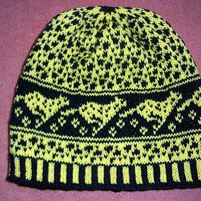 Cheetah beanie