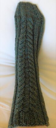 Winter Cabled Socks