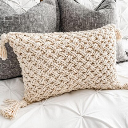 Celtic Weave Throw Pillow