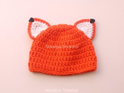 Crochet Fox Hat