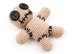 Mini Voodoo Doll Pincushion Crochet Pattern